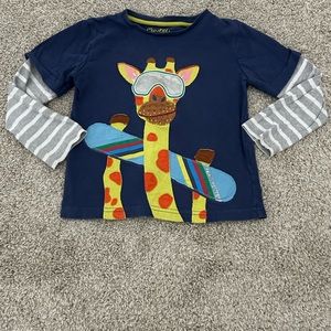 Giraffe mini boden boys tee